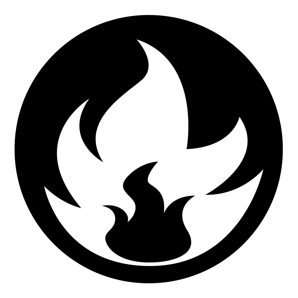 Fire energy symbol